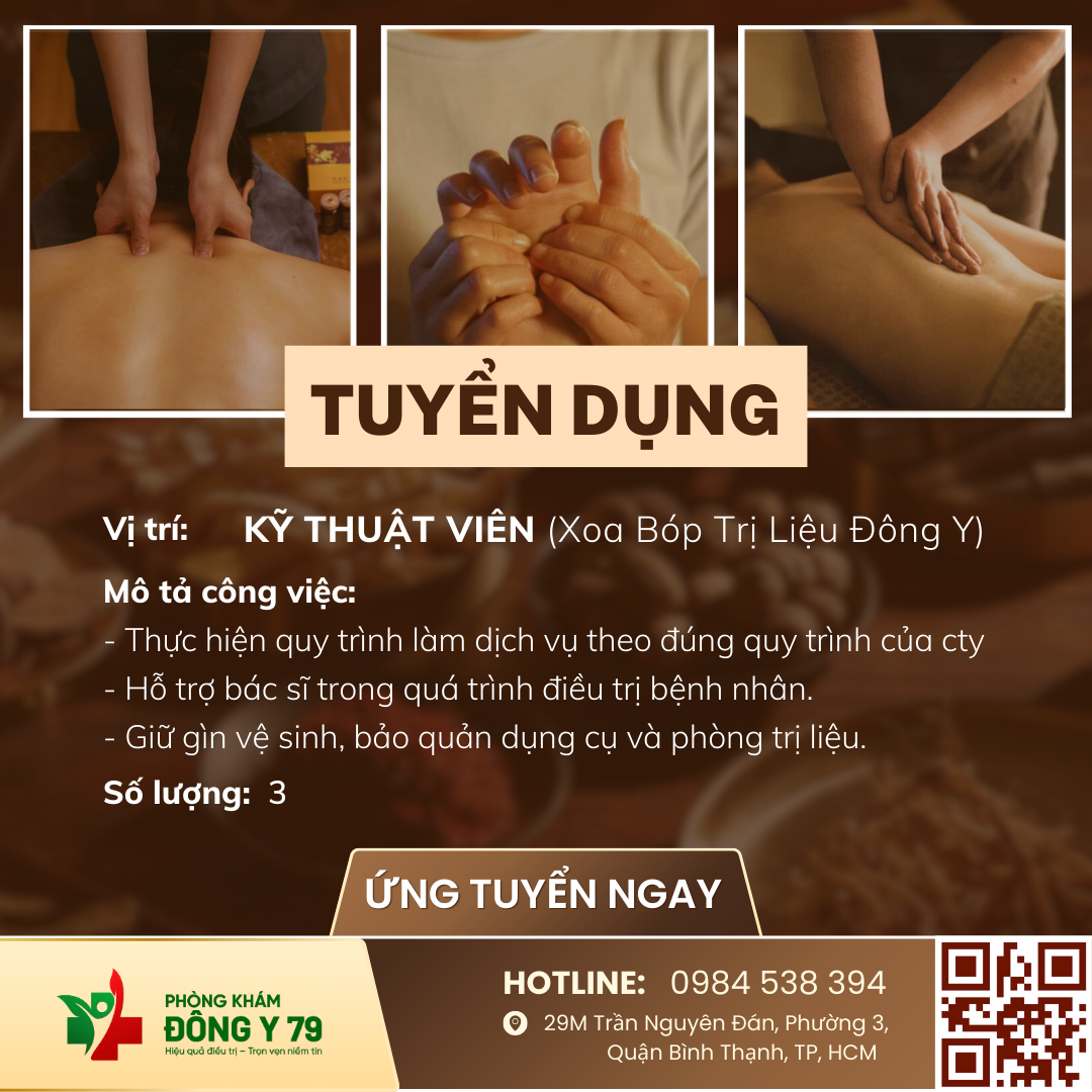 Tuyển Dụng Kỹ Thuật Viên