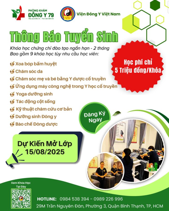 Tuyển Sinh Khóa Học tại Đông Y 79